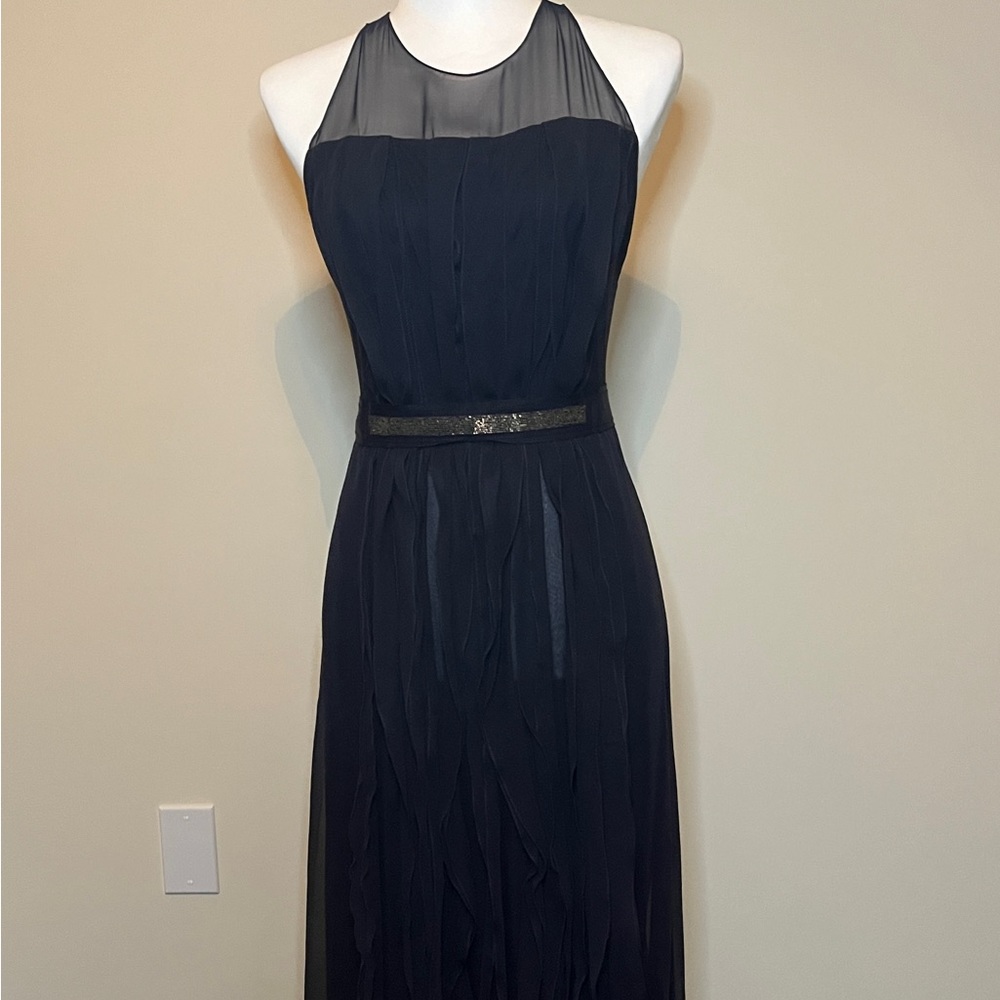 J. Mendel navy blue gown size 6